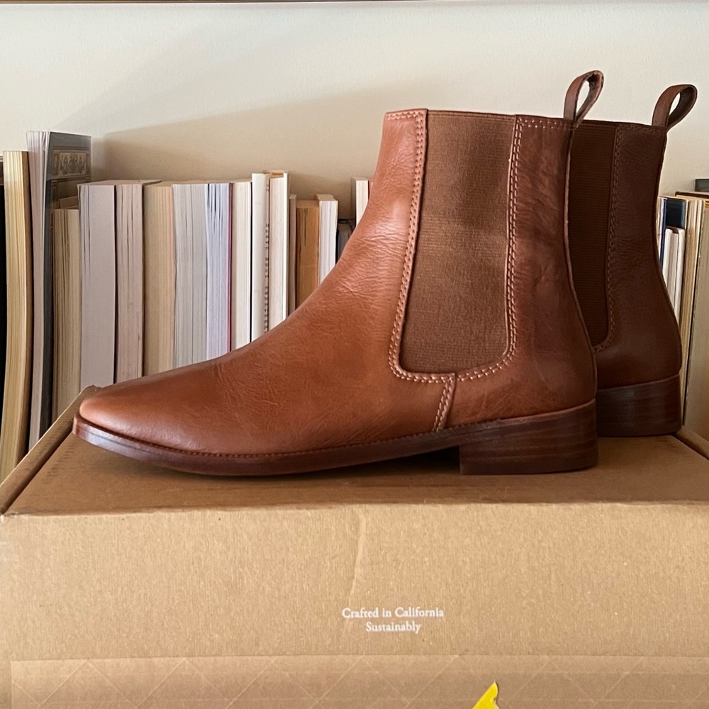 Christy Dawn Hazelnut Chelsea Boots